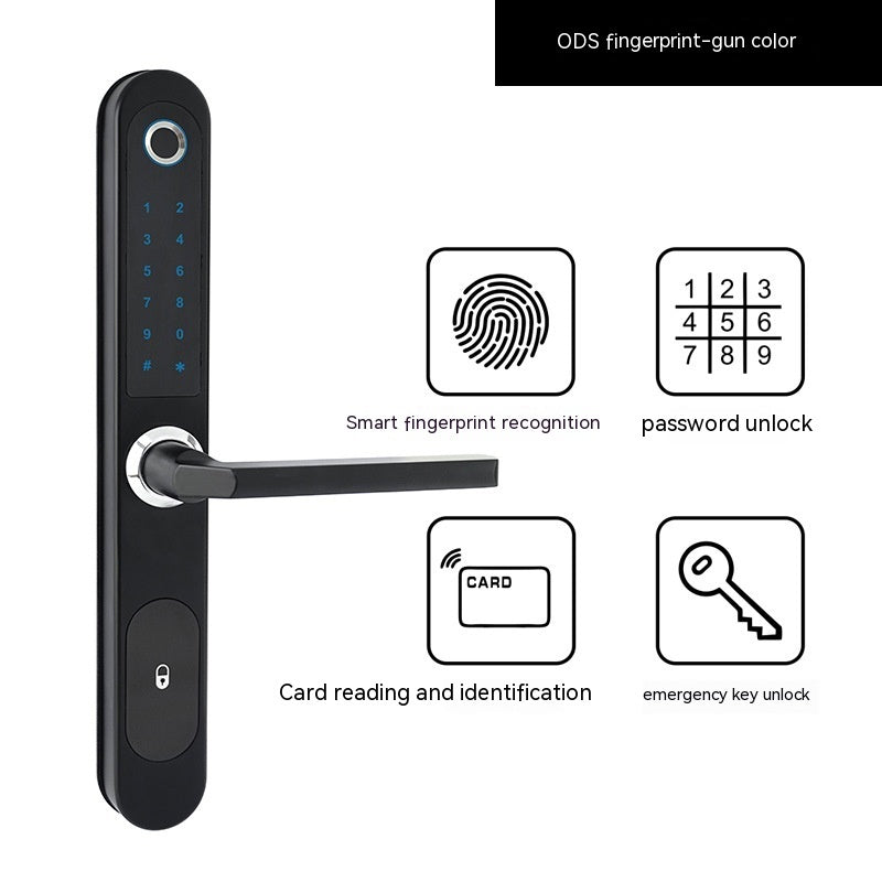 Fingerprint Lock Password Lock Credit Card Sensing Electronic Lock