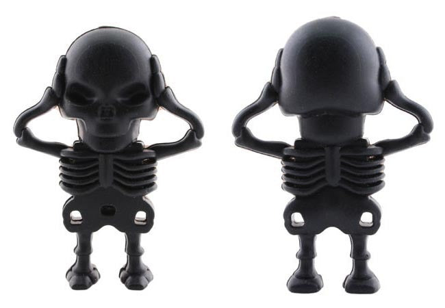 Halloween Gift Skeleton Skull Skull USB Flash Drive