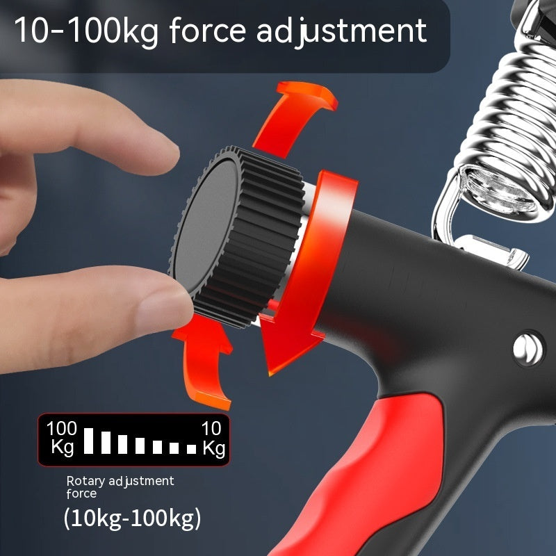 Electronic Counting Grip For Men's Exercise